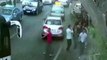 Horrifying moment brick wall collapses killing 2 pedestrians in freak accident