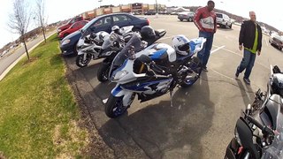 BMW HP4 vs Kawasaki ZX10R_ Ultimate Racing!