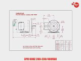 AC MOTOR 1.5HP 1725RPM 3PH/60HZ 208-230/460VAC 56C/TEFC WITH FOOT SF 1.15 INSUL F INVERTER