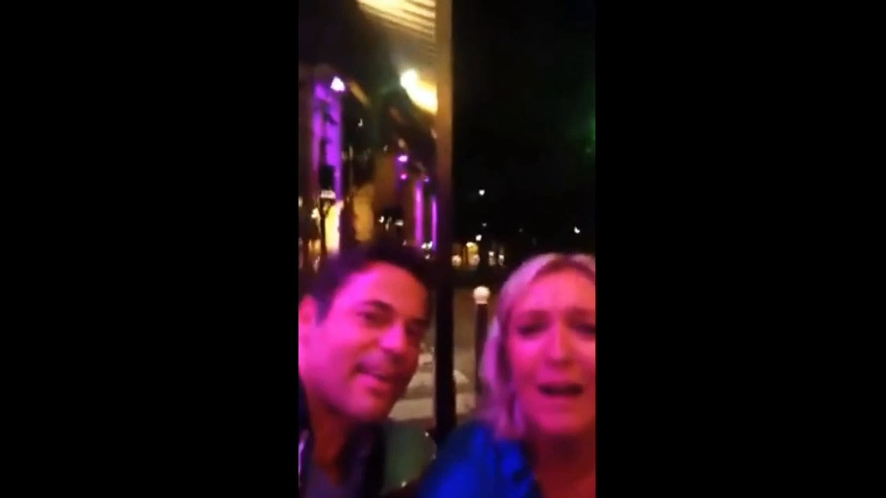 Marine Le Pen déclare son amour à Nicolas Sarkosy en chanson