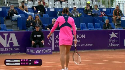 Strasburgo, Stephens e Jankovic ai quarti