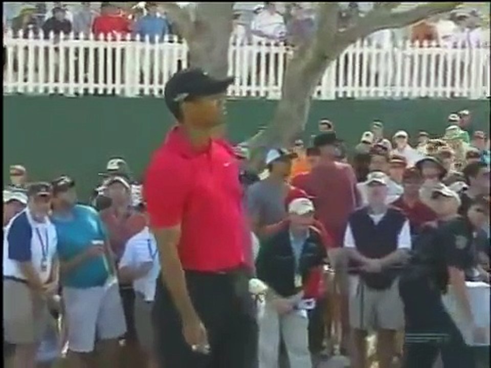 Tiger Woods Golf Shots in Torrey Pines during 2008 US OPEN