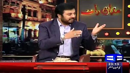 Fayyaz ul Hassan making fun of  Indian Actoress