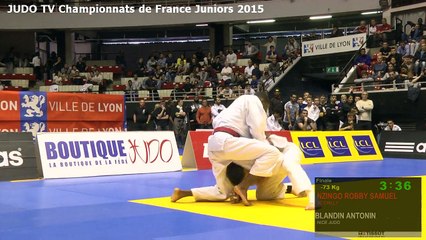 Finale -73KG : NZINGO Robby-Samuel  / BLANDIN Antonin