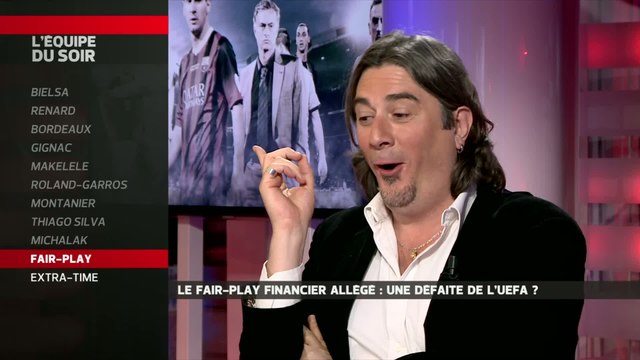 E21 - L'Equipe du Soir - Extrait : Fair-play financier allégé, une défaite de l'Uefa ?
