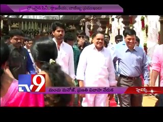 Hero Srikanth @ Manchu Manoj Marriage