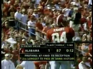 Alabama Crimson Tide Football 2005 Boom