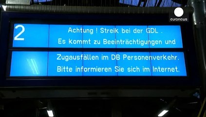 Самая долгая стачка Германии: бастуют машинисты Deutsche Bahn