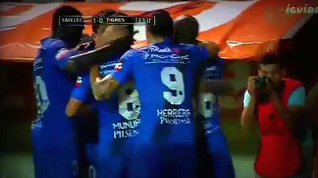 Copa Libertadores: Emelec venció 1-0 a Tigres en cuartos