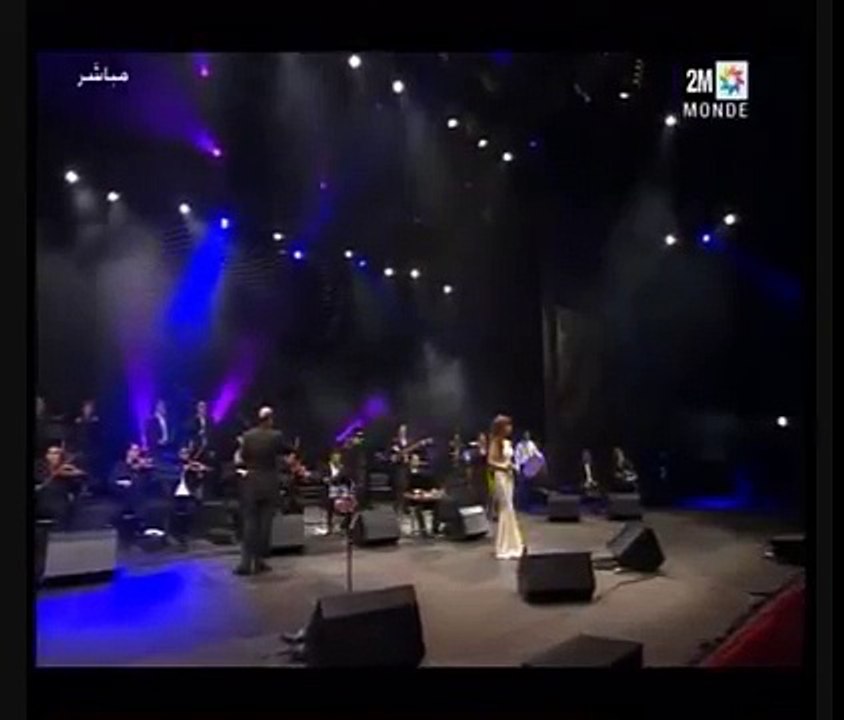 najwa karam- mawazine festival 2009 نجوى كرم - موال عن المغرب