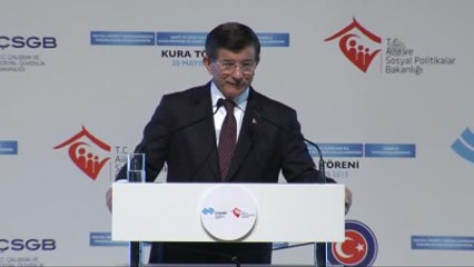 Davutoğlu: "Kimse Kendisini Bu Ülkede Zayıf, Eksik Hissetmeyecek"