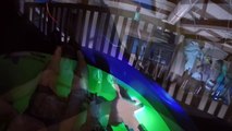 Creepiest Double Barrel Water Slide - Great Wolf Lodge PA (GoPro)