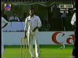 Saeed Anwar Bowling on first Time - Pakistan VS India