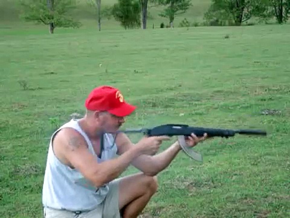 Suppressed Full Auto Ruger 10-22