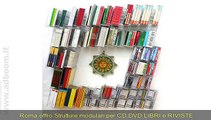 ROMA,    STRUTTURE MODULARI PER CD, DVD, LIBRI E RIVISTE EURO 17