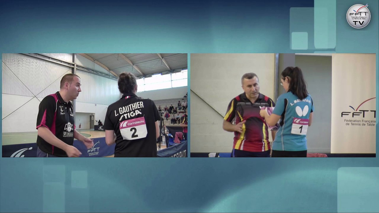 Finale Cadettes : Leïli Mostafavi / Lucie Gauthier - Championnats de France 2015