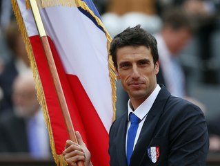 Tony Estanguet encourage l'Equipe de France Féminine