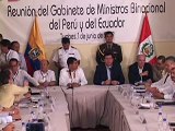 Gabinete Ecuador-Perú Acuerdos