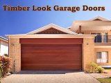 Timber Look Garage Doors
