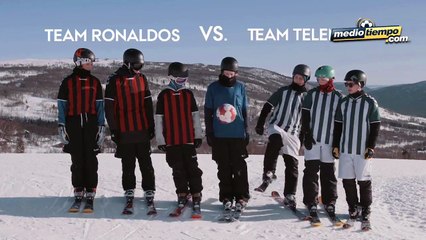 'Fútbol-esquí', el nuevo deporte en Noruega