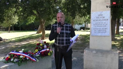 Introduction par Bernard Beka - Commémoration de l'abolition de l'esclavage à Aix en Provence