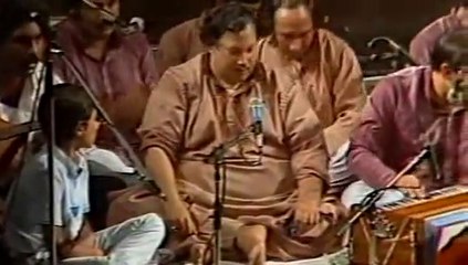 NUSRAT FATEH  ALI KHAN - YAADAN VICHRE SAJAN DIYAN AAIYAN - Live At Digbeth Civic Hall Birmingham 1985