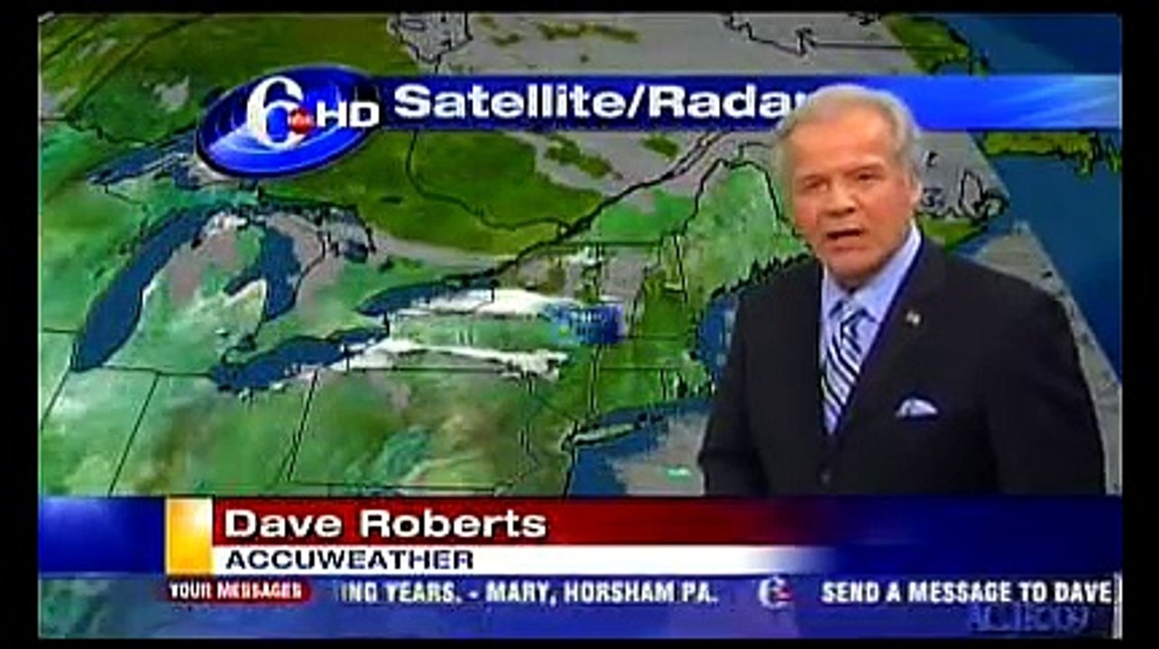 WPVI Action News 6ABC Philadelphia  - Dave Roberts Signing off for the final time - (12.11.09)