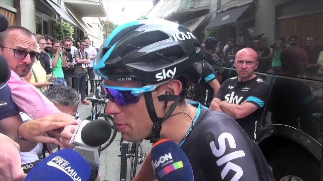 Stage 11 - Interview with Richie Porte / Tappa 11 - Intervista con Richie Porte