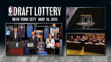 2015 Draft Lottery Drawing _ May 19, 2015 _ NBA