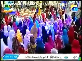 Aamna Bibi ke Gulshan mein Naat by Syeda Almas Akhtar .. Women Mehfil e Milad) 2015 , Moring Show , GeoTv