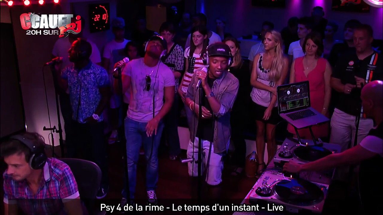 Psy 4 de la rime - Le temps d'un instant - Live - C'Cauet sur NRJ