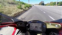 Ducati 1199 Panigale First Highway Run