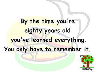 Creative Quotations from George Burns for Jan 20