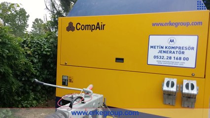 Erke Group, CompAir C200TS-12 , Metin Kompresör, www.erkegroup.com