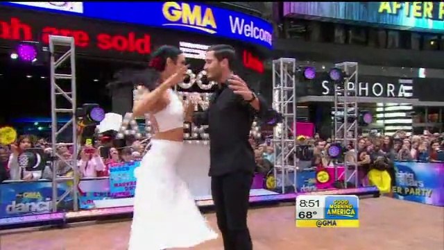 Rumer Willis & Valentin Chmerkovskiy - Rumba on Good Morning America
