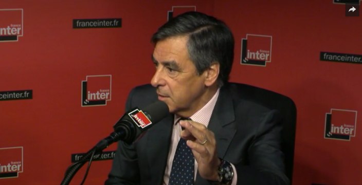 François Fillon invité de Patrick Cohen sur France Inter