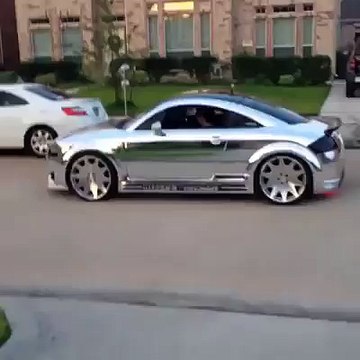 Chromed Audi