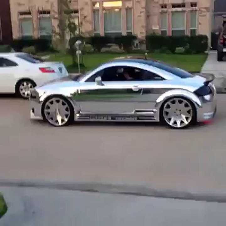 Chromed Audi