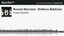 Rosario Marcianò - Emiliano Babilonia - seconda intervista (parte 2 di 2, creato con Spreaker)