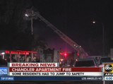 Residents evacuated after Chandler fire