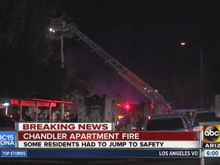 Residents evacuated after Chandler fire