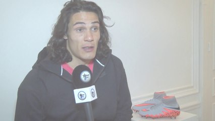 Cavani sous le charme de l'Hypervenom II