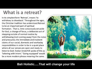 7 Reasons Why You May Need a Retreat