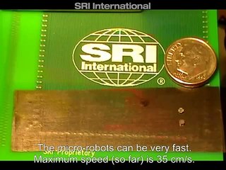 Les micro-robots de SRI International