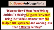 Speedy Arbitrage Profits Review - TRUTH ABOUT Speedy Arbitrage Profits!