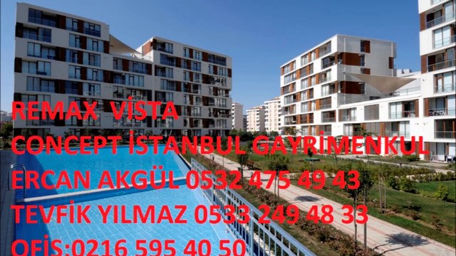 İSTANBUL PENDİK KURTKÖY DUMANKAYA KONSEPT İSTANBUL PROJESİN DE 1+1 KİRALIK BAHÇEKATI DAİRE