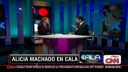 Alicia Machado, Miss Universo 1996, en Cala