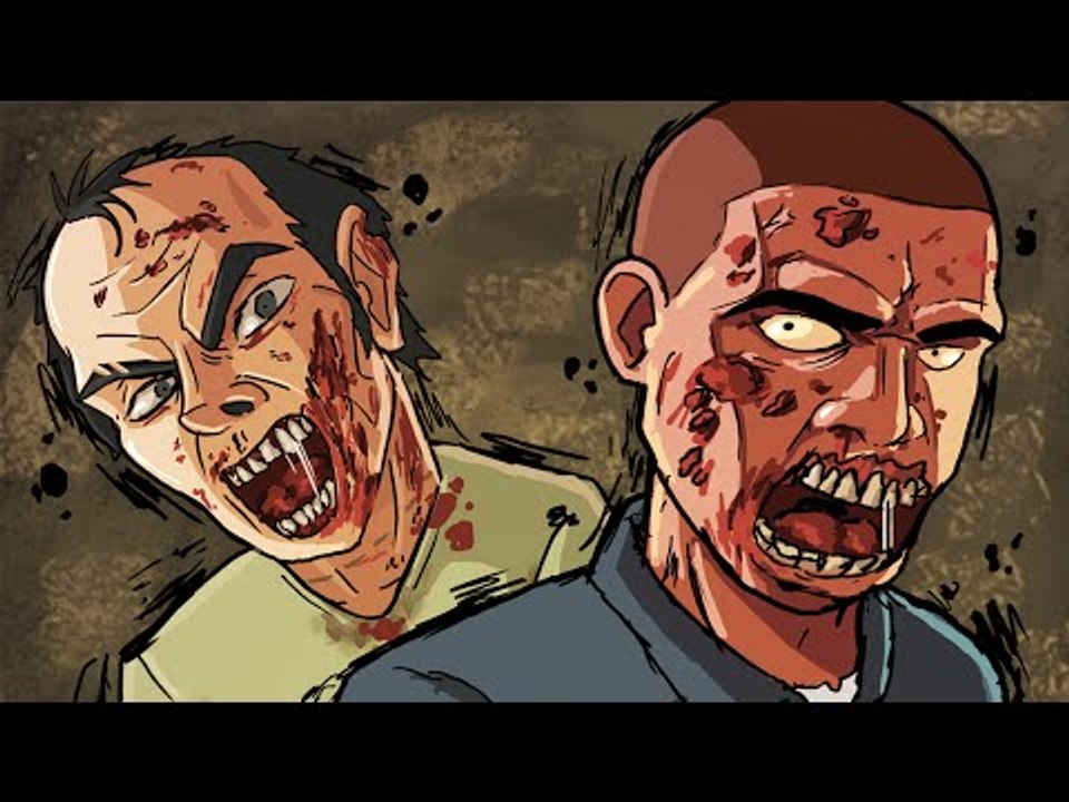 The Walking Dead Meets GTA 5 (Intro Reenactment)