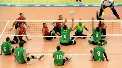 La Colombie organise un championnat de volley assis