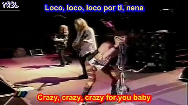 Aerosmith - Crazy ( SUBTITULADA INGLES ESPAÑOL )
